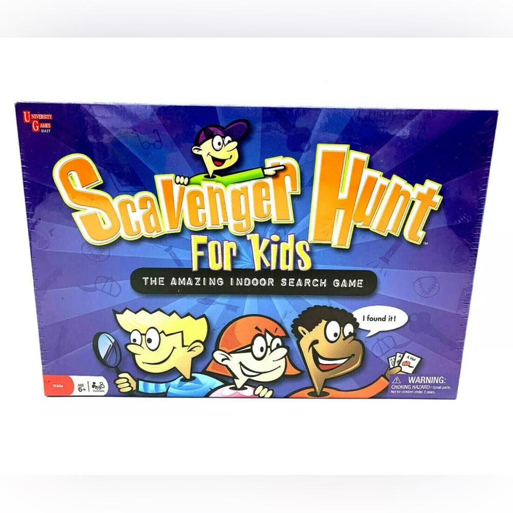 Scavenger Hunt For Kids The Amazing Indoor Search Game University Games